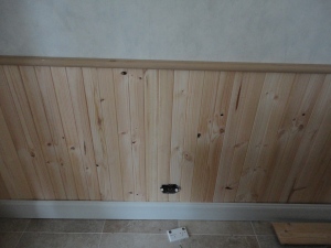 installing tongue and groove panelling