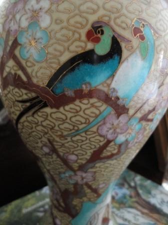 Antique Cloisonne vase