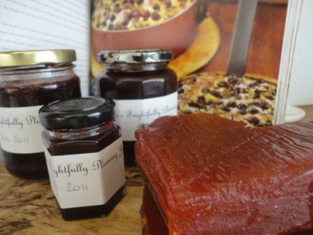 homemade gifts personalised jam quince paste